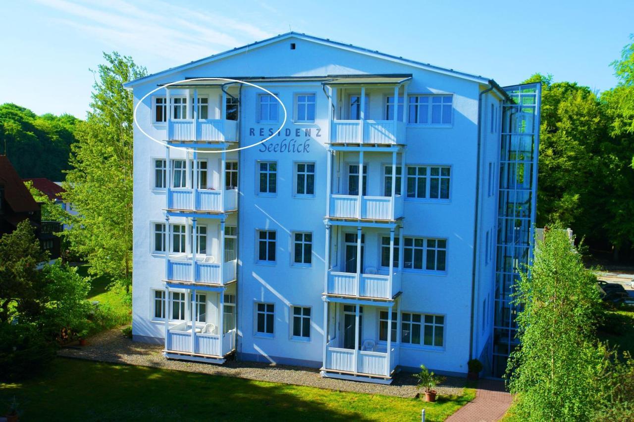 Residenz Seeblick Fewo 25 Mit Balkon Und Meerblick Sellin  Exteriör bild